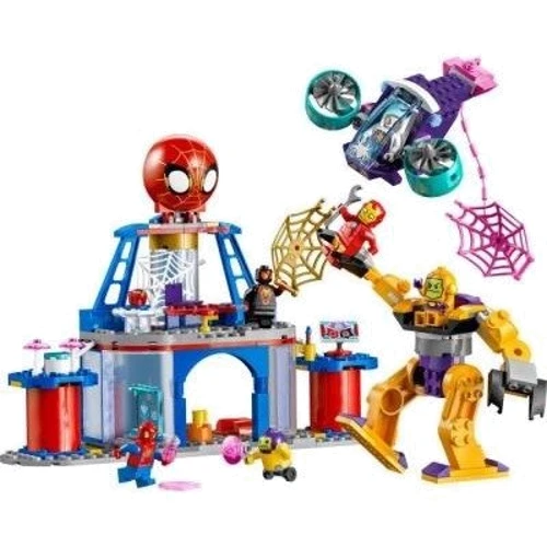 Конструктор LEGO Super Heroes Marvel Spidey Паутинная штаб-квартира команды Паука 193 детали (10794): Серия Marvel