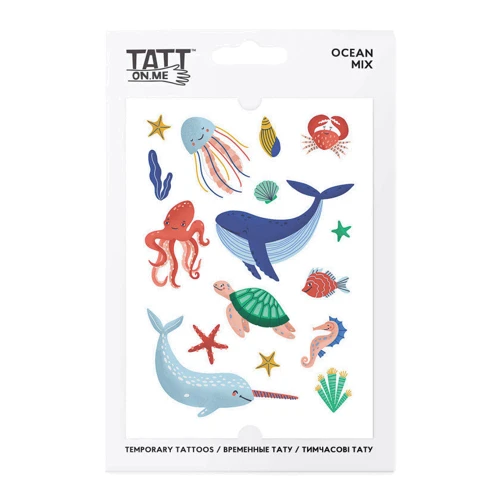 Временные тату TATTon.me Ocean Mix (TMOcean): Производитель TATTon.me