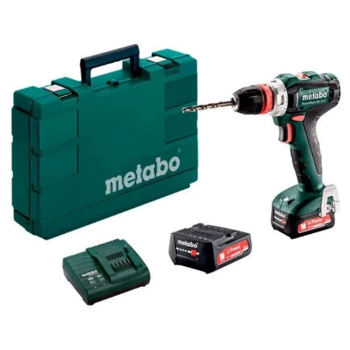 Шуруповерт Metabo PowerMaxx ВS 12 Quick (601037500): Тип инструмента дрель-шуруповерт