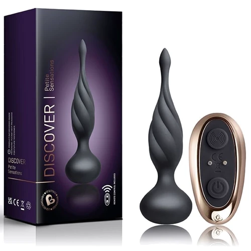 Анальная вибропробка Rocks Off Petite Sensations – Discover Black