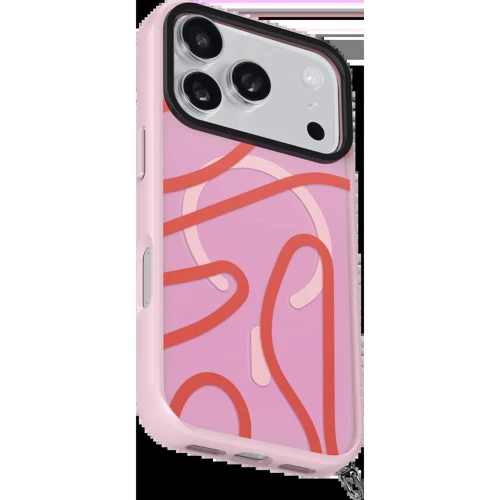 Чохол для iPhone LAUT KEYKO POP MagSafe Pink (L_IP25B_KP_P) для iPhone 17 Pro