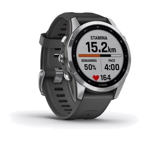Смарт-часы Garmin Fenix 7S Silver with Graphite Band (010-02539-01): Производитель Garmin