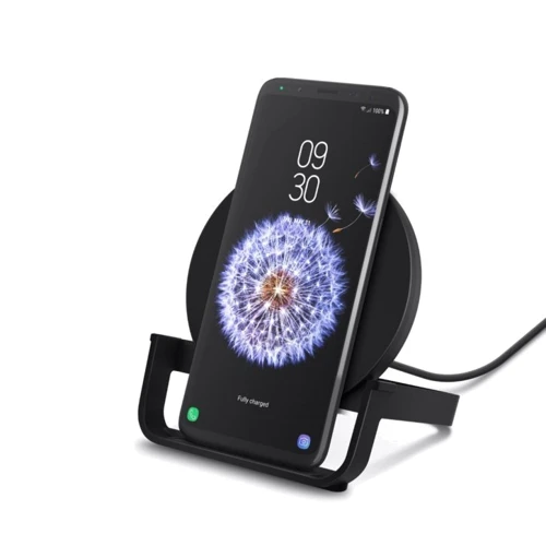 Зарядное устройство Belkin Wireless Stand Charging 10W Black (F7U083VFBLK-APL): Количество USB-портов нет