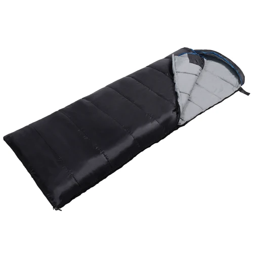 Спальный мешок SportVida L Black/Grey (SV-CC0073): Материал внешней ткани 210Т Polyester Ripstop