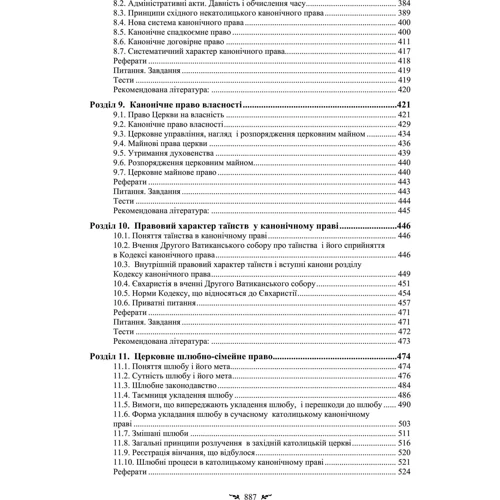 Історія і теорія канонічного (церковного) права: Количество страниц 890