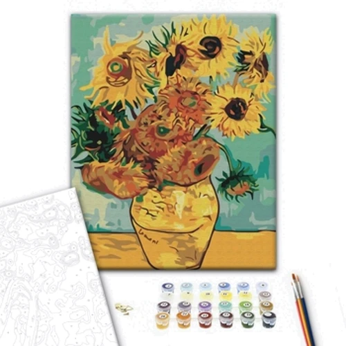 Картина за номерами Brushme Соняшники. Ван Гог 40х50 см (BS51337): Виробник Brushme
