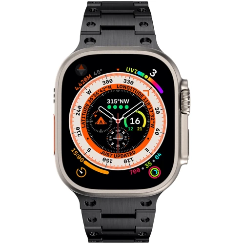 Аксесуар для Watch Top Stainless Stell Case Black для Apple Watch 44/45/49mm Ultra: Виробник Lunatik