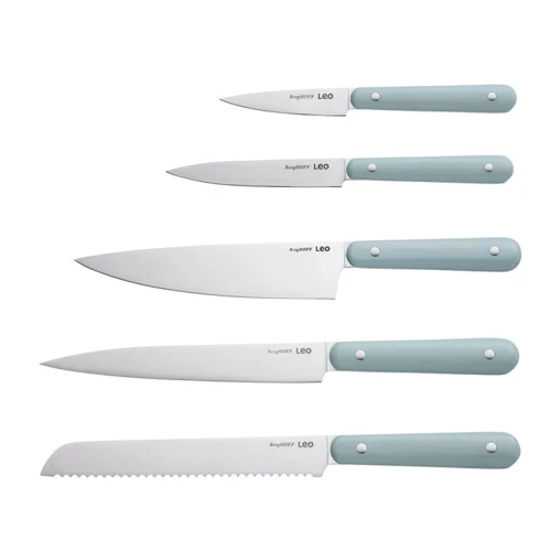 Набор кухонных ножей BergHoff Leo Slate Starter Complete 5 пр. (3950473): Наименование Набор кухонных ножей