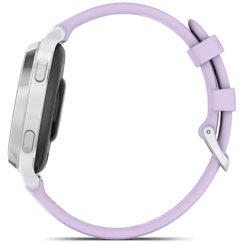 Смарт-часы Garmin Lily 2 Active Silver with Purple Jasmine Silicone Band (010-02891-01): Виды спорта Велоспорт, Плавание, Гольф, Бег