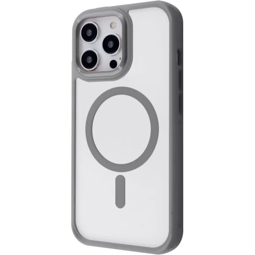 Чехол для iPhone Proove Clear Essence Case with Magnetic Ring Gray for iPhone 16 Pro Max