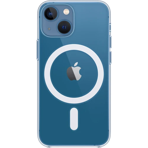 Чохол для iPhone Apple Clear Case with MagSafe (MM2W3) for iPhone 13 mini: Матеріали полікарбонат і поліуретан