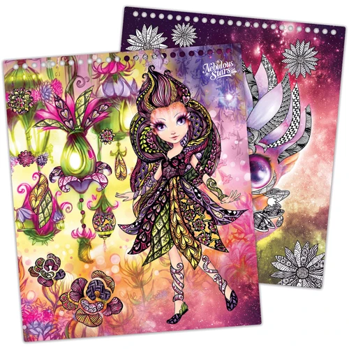 Набір для творчості Nebulous Stars Скетчбук: Петулія, мотиви лісу (11103)