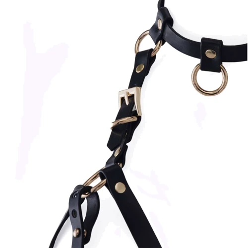Портупея на грудь LOCKINK Sevanda Queen Chest Harness with Removable Bra