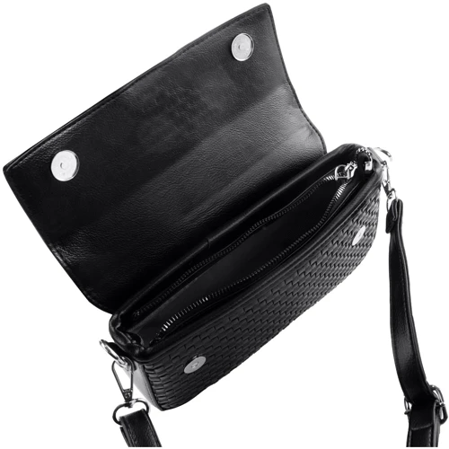 Жіноча сумка крос-боді Valiria Fashion чорна (ODAB804-black): Стиль Повседневный (Casual)