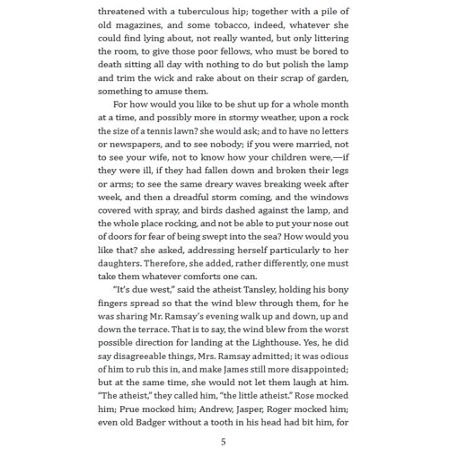 Virginia Woolf: To the Lighthouse: Количество страниц 221