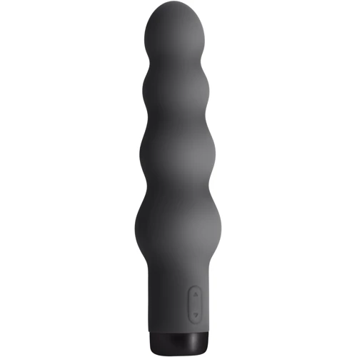 Вибратор S Pleasures Bullets Obsidian (в виде ряда шариков, 10 режимов)