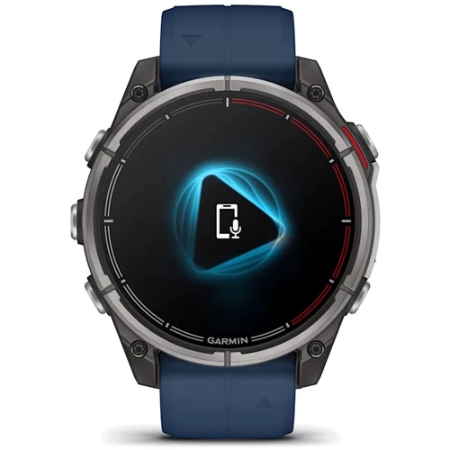 Смарт-часы Garmin Quatix 8 AMOLED 47mm Marine GPS Smartwatch (010-02904-51): Материал ремешка Силикон