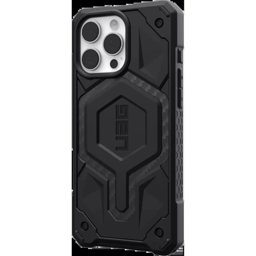 Чехол для iPhone Urban Armor Gear UAG Monarch Pro Magsafe Carbon Fiber (114455114242) for iPhone 16 Plus: Материалы поликарбонат и полиуретан