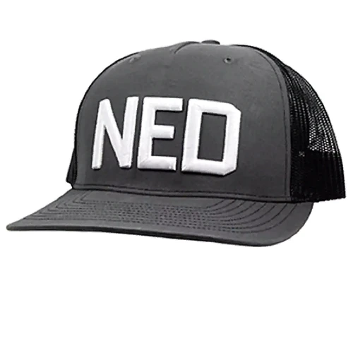 Мужская бейсболка Z-Man Structured Ned Trucker черная (ZMAN125)