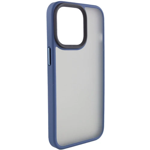 Чохол для iPhone Mobile Case TPU+PC Metal Buttons Blue для iPhone 13 Pro Max: Колір синий