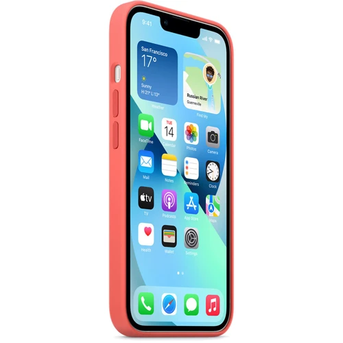 Чехол для iPhone Apple for iPhone 13 Silicone Case with MagSafe Pink Pomelo (MM253)  фото 6