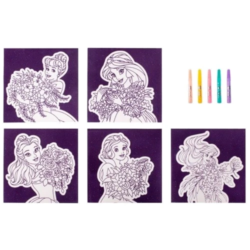 Набор раскрасок из фетра Disney 100 с фломастерами (100DP23349)