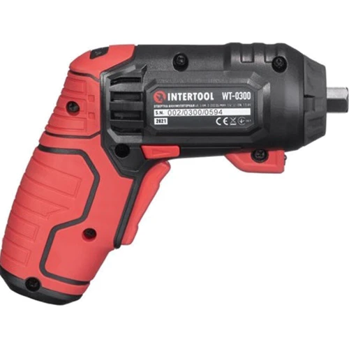 Электроотвертка Intertool WT-0300: Тип патрона шестигранник