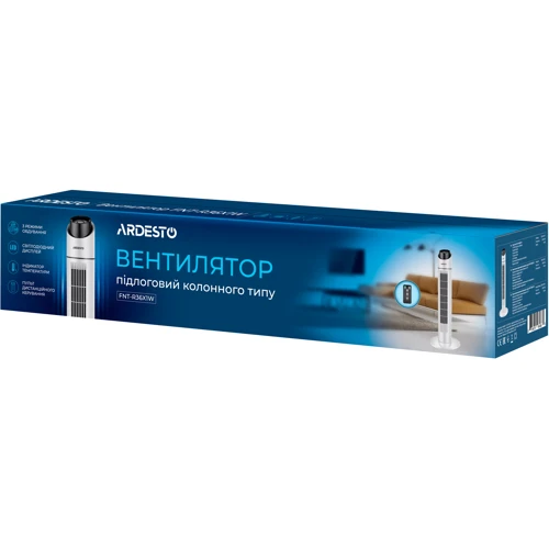 Вентилятор Ardesto FNT-R36X1W фото 9