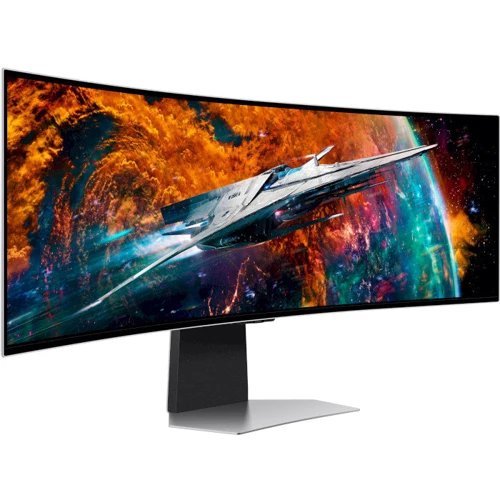 Монитор Samsung LS49CG954SIXUA: Покрытие экрана антибликовое