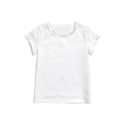 Футболка H&M 28111-5402786 92 см белая: Пол Девочка