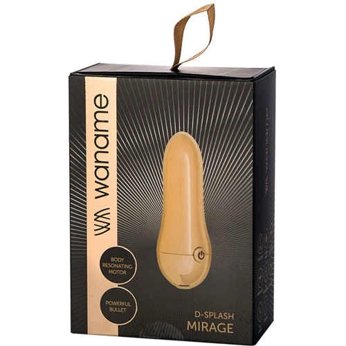 Набор вибратор и возбуждающий гель Waname D-Splash Mirage + Sensitivity Gel