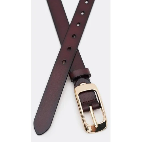 Женский ремень Borsa Leather коричневый CV1ZK015-goldbrown): Пол Женский