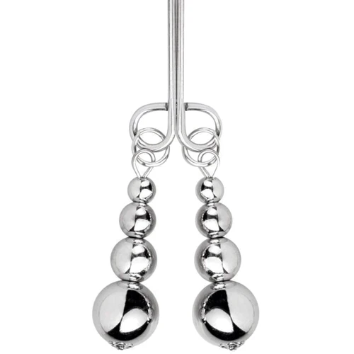 Зажимы для сосков и клитора Bedroom Fantasies: Nipple and Clitoris Clamps - Silver