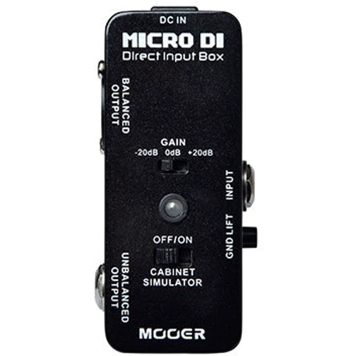 Педаль гитарных эффектов Педаль эффектов MOOER MICRO D.I. Box