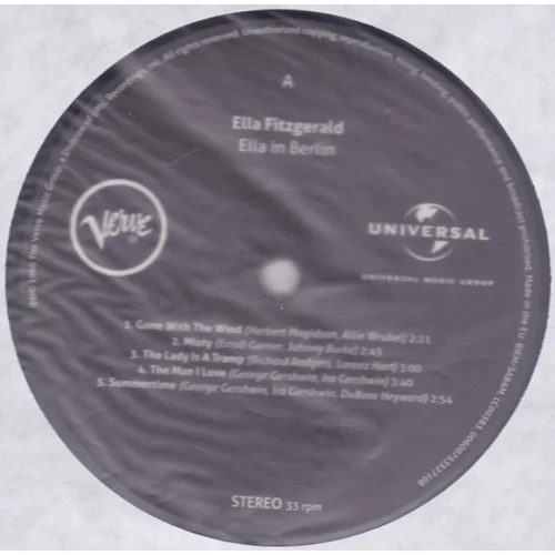 LP I-DI Ella Fitzgerald: Mack The Knife - Ella In Berlin (LP0085) фото 2