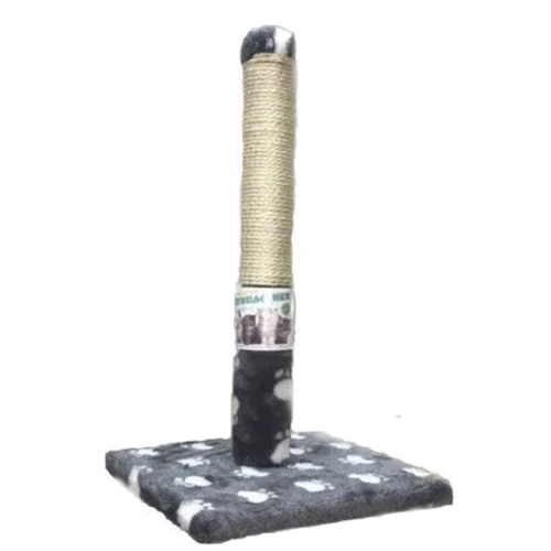 Когтеточка для котів Пухнастики 30x30x50 см сіра (С-5)