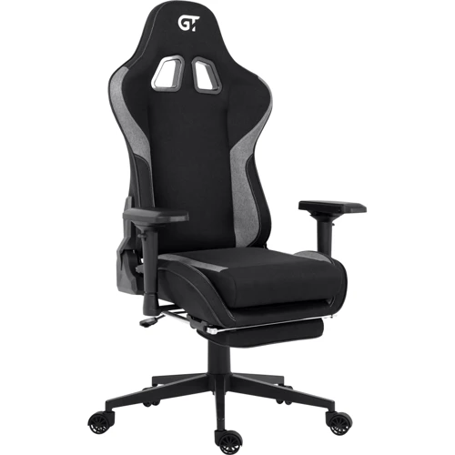 Ігрове крісло GT Racer X-2308 Fabric Black/Gray фото 4