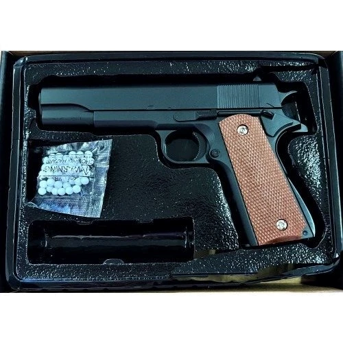 Детский пистолет Galaxy "Colt M1911 Classic" с кобурой, черный G13+: Производитель Galaxy