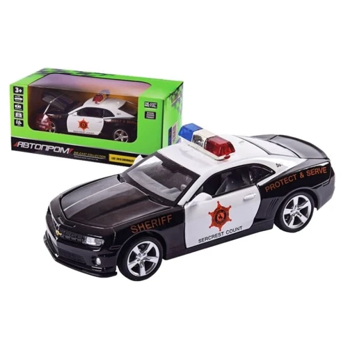 Машинка металлическая Chevrolet Camaro 2013 SS-Police (68396)
