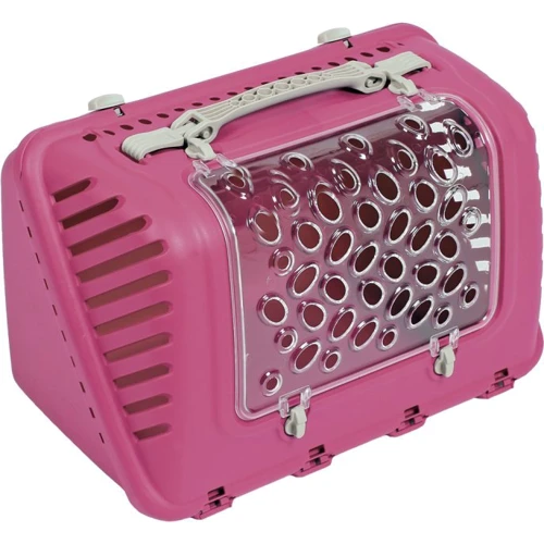 Переноска для котів та собак MPS P-bag Fashion Pink до 10 кг 44.5х26.2х28 см рожева (999222)