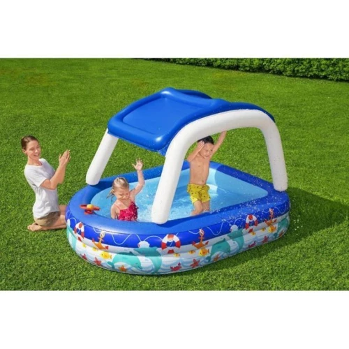 Басейн сімейний Bestway 213-155-132 см 54370 фото 6
