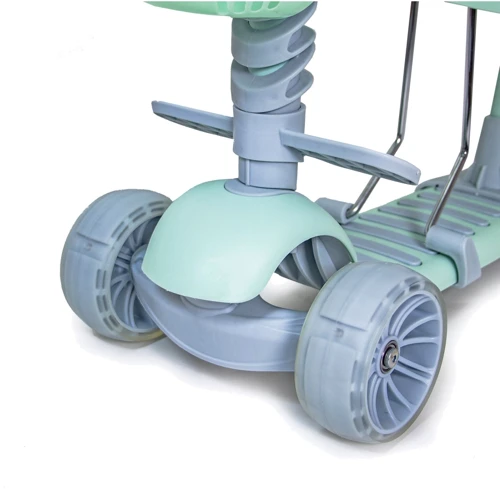 Самокат Scooter Smart 5in1. Mint (многофункциональный, с бортиком) 738354475: Количество колес 3