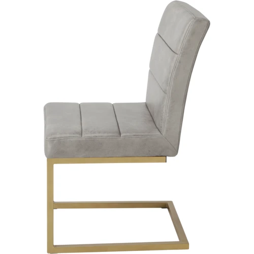 Комплект стільців GT KY8776 Gray Bronzing 4 шт.: Матеріал каркаса метал, штучна шкіра