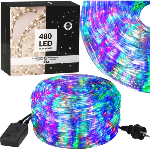 Гирлянда Springos Rope Lights дюралайт уличная 20 м 480 LED разноцветная (CL1206) фото 8
