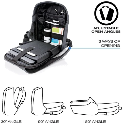 XD Design Bobby Anti-Theft Backpack Camouflage Blue (P705.655) for MacBook 13-14" фото 18