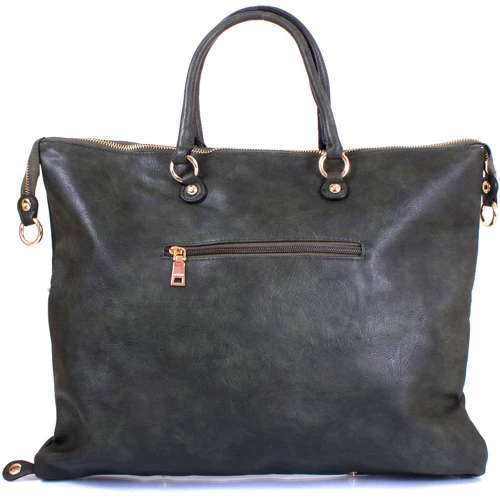 Жіноча сумка саквояж Amelie Galanti зелена (A981154-dark-green): Країна виробник Китай
