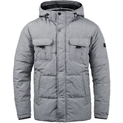 Куртка Jack & Jones 38299105 54 сіра зимова з капюшоном