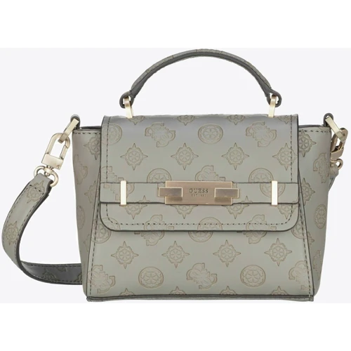 Жіноча сумка-сетчел Guess Bea Mini Top Handle Flap сіра (HWVS8132780-TAU)