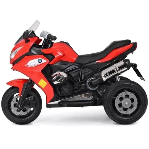 Детский электромотоцикл 3 колесный Bambi Racer BMW красный (M 3688EL-3): Рекомендуемый возраст от 3 лет до 8 лет