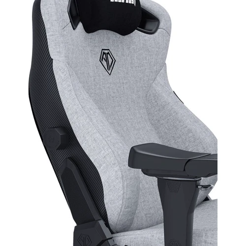 Кресло игровое Anda Seat Kaiser 3 Pro Size XL Grey Fabric (AD12YDC-XL-01-G-PV/F-G02) фото 17